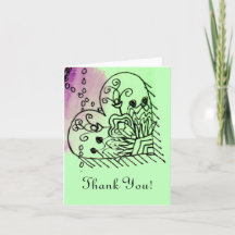 Tack Front Line Workers Grönt Lila Heart