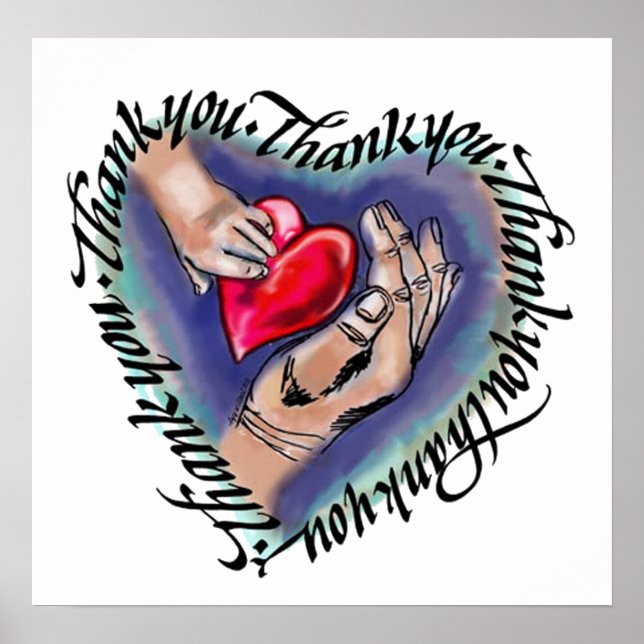 Tack Fullt Heart, poster (Framsidan)