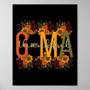 Tack, G-morsa farmor Thanksgiving G-morsa Grandm Poster