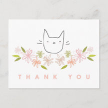 "Tack" Garden Cat i Chrysanthemums