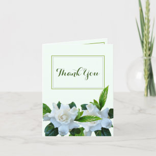 Tack Gardenia Flowers-anteckningskort Kort
