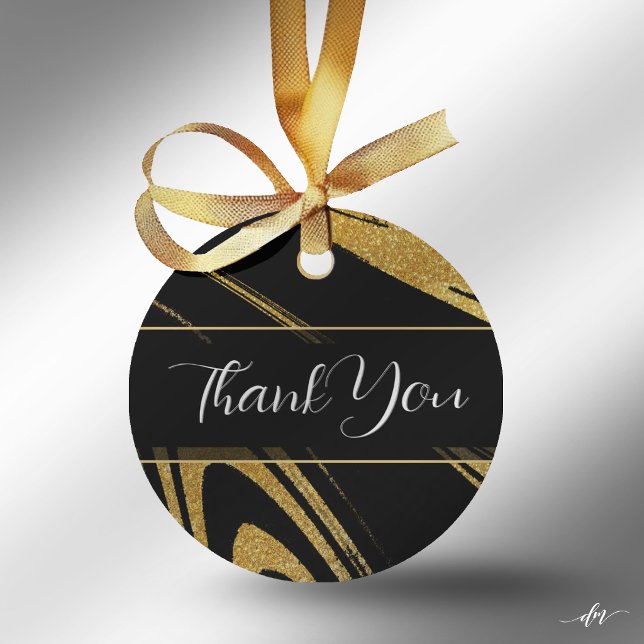 Tack gåva etikett (Every thoughtful gift deserves a finishing touch they'll remember.)