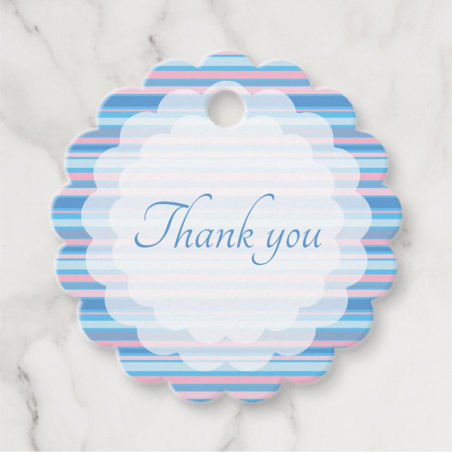 Tack Gåvor Etiketter (Framsida)