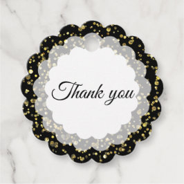 Tack Gåvor Etiketter