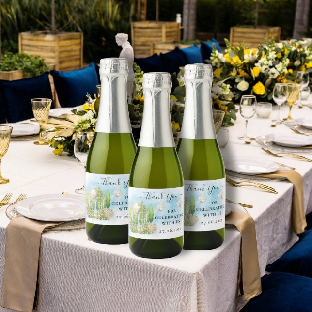 Tack Gazebo-blommor duves Bröllop Luxury Gift (Skapare uppladdad)