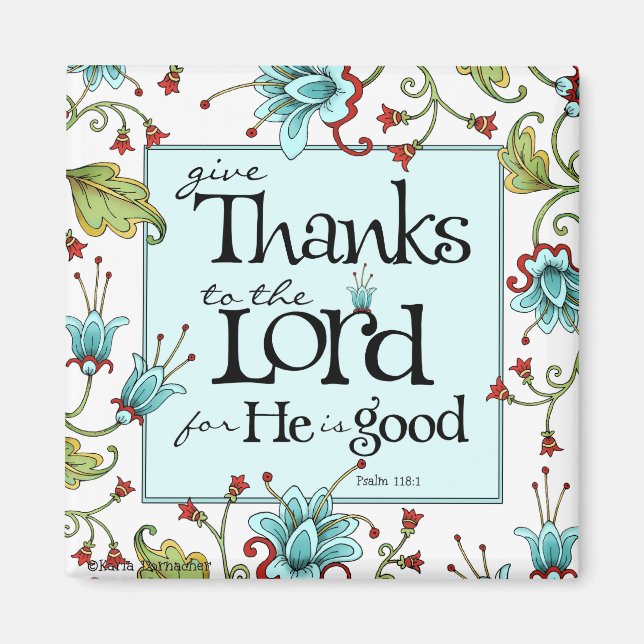 Tack ge - Magnet (Framsidan)