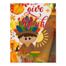 Tack ge - Native American Boy & Tipi