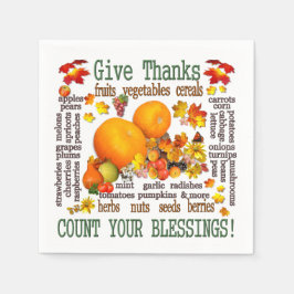 Tack, ge! pappersservett