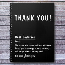 Tack Gift Best Coworking Personlig - bärbar dator
