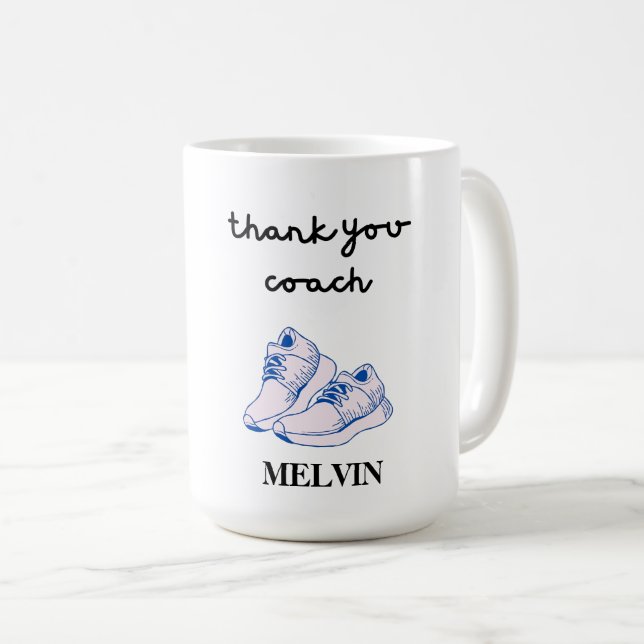 Tack Gift for Track Coach, Sports Gift Kaffemugg (Framsida höger)