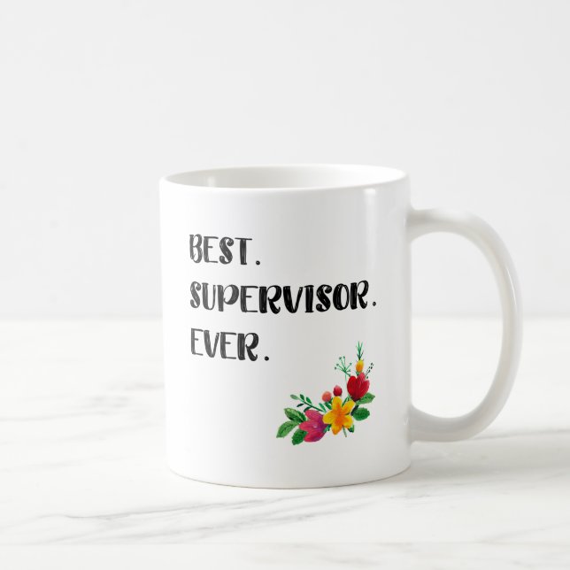 Tack Gift Idea för utvärdering av tillsynsorgan Kaffemugg (Höger)