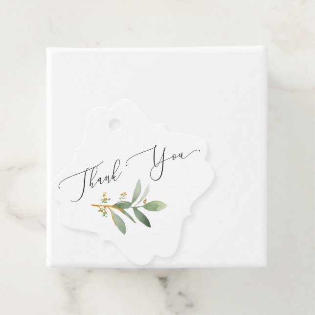 Tack Gift-Märkre Gåvor Etiketter (På plats)