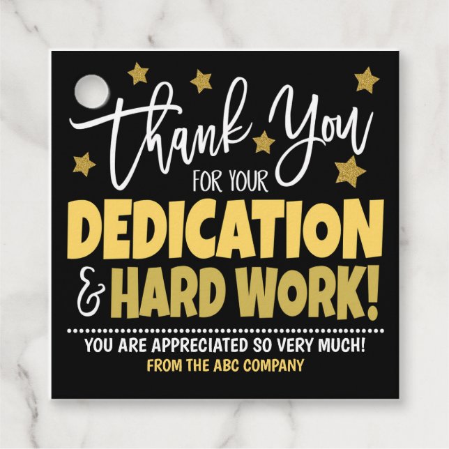 Tack Gift-Märkre Gåvor Etiketter (Framsida)