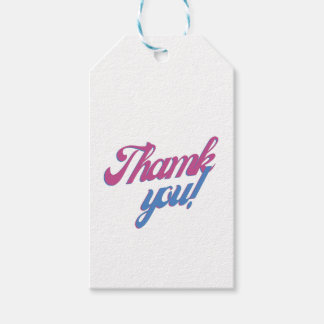 Tack Gift-Märkre Presentetikett
