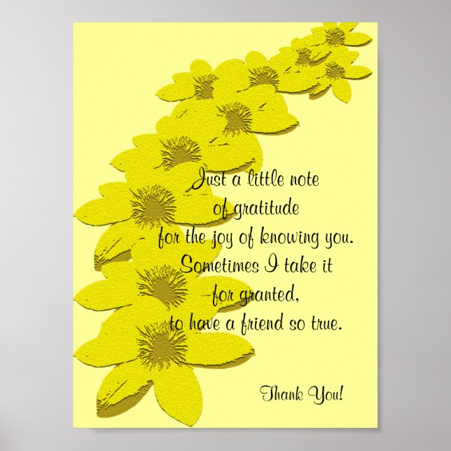 Tack Gift - Poster verse (Framsidan)