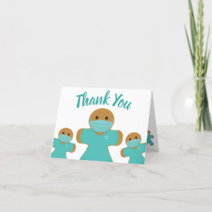 Tack Gingertea Healthcare Workers Kort