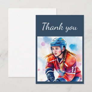Tack Girls Hockey Player Coach, Game Sport Kort