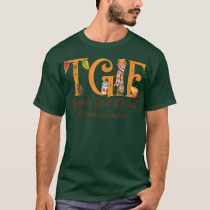 Tack gode Gud att det är Fall - TGIF - Preschool T Shirt