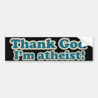 Tack gode Gud att jag är Atheist
