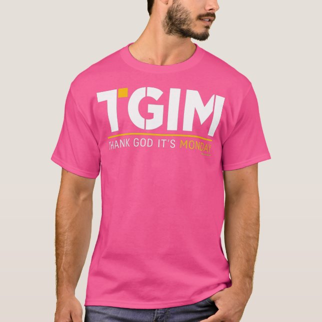 Tack gode Gud för måndagen T Shirt (Framsida)