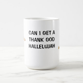 Tack gode Gud Hallelujah Mugg
