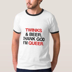 Tack gode gud jag är bög t-shirt