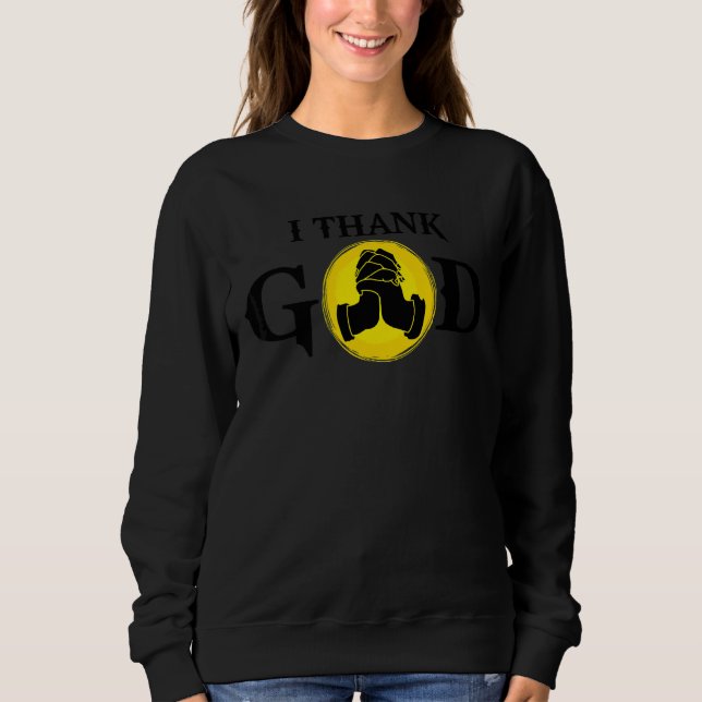 Tack gode Gud T Shirt (Framsida)