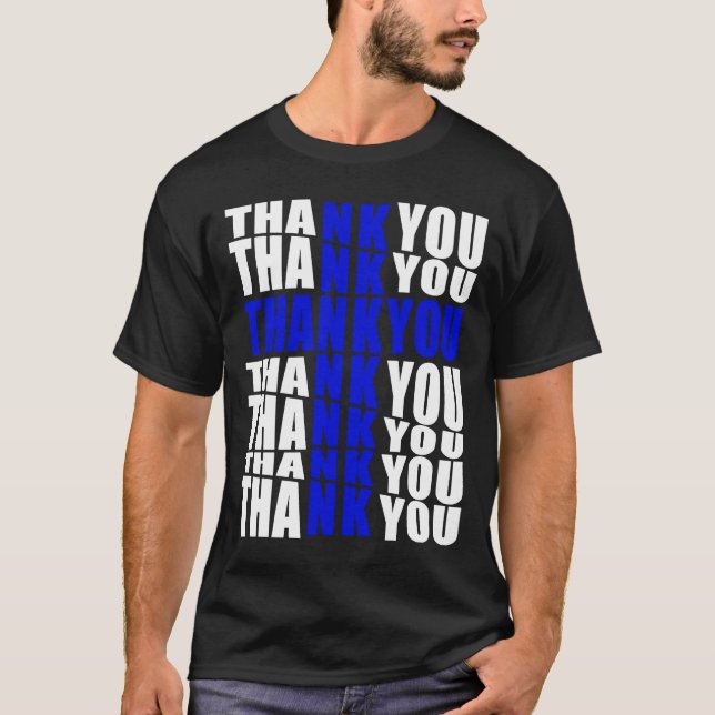 Tack gode Gud T Shirt (Framsida)
