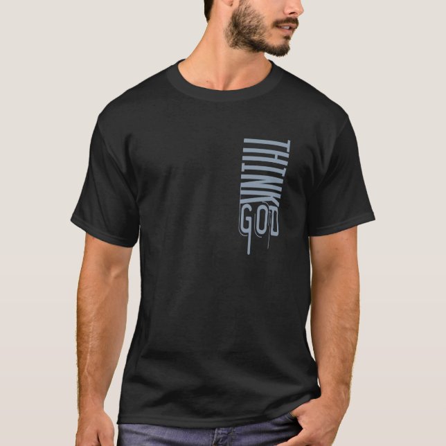 Tack gode Gud T Shirt (Framsida)