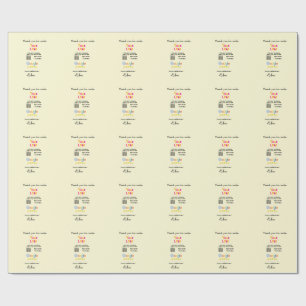 Tack Google recension skanna QR-företag Presentpapper