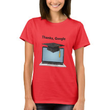 Tack, Google – Rollig Digital Examen T-Shirt