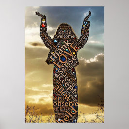 Tack, Gratitude Poster