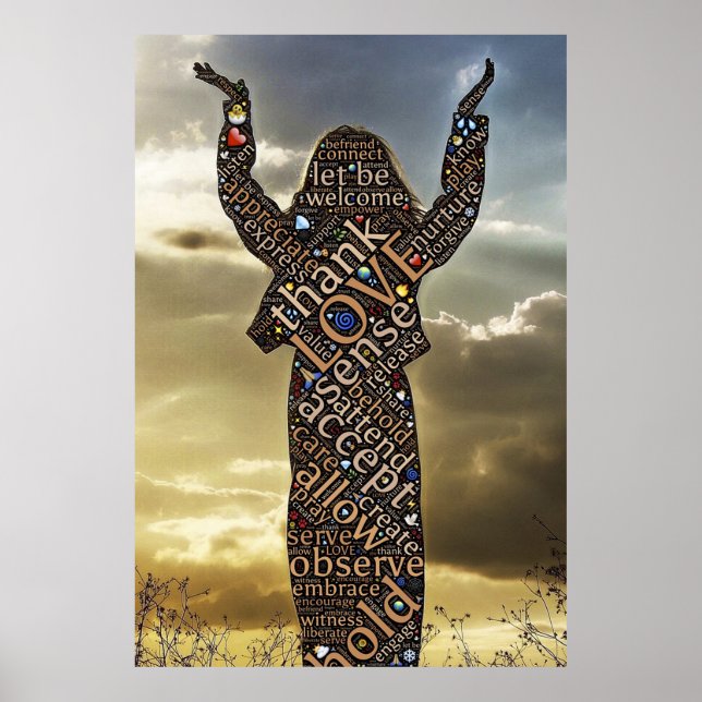 Tack, Gratitude Poster (Framsidan)