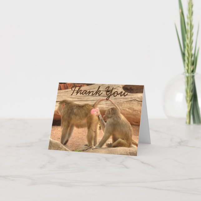 Tack Greeting Card Kort (Framsida)