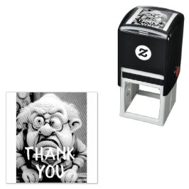 Tack Grumpy misstro gamle man Birthday Självfärgande Stämpel