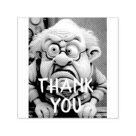 Tack Grumpy misstro gamle man Birthday Självfärgande Stämpel