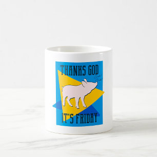 Tack Gud Det Är Fredag Kaffemugg