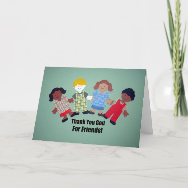 Tack Gud för vänner (Framsida)