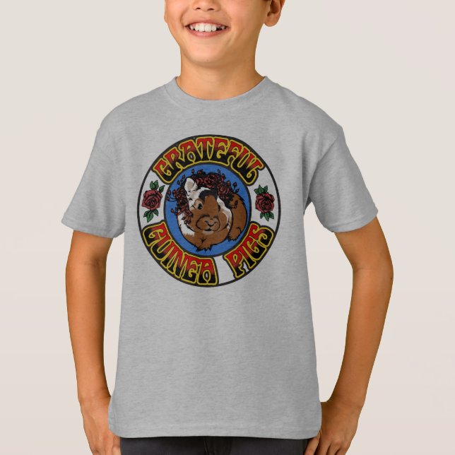 Tack, Guinea Gris Tee Shirt (Framsida)