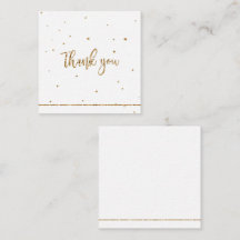 Tack guld glitter med linje