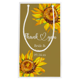 Tack Gult Solros på Bröllop