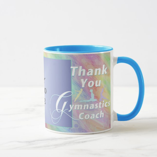 tack Gymnastics Coach Photo Mugg (Höger)
