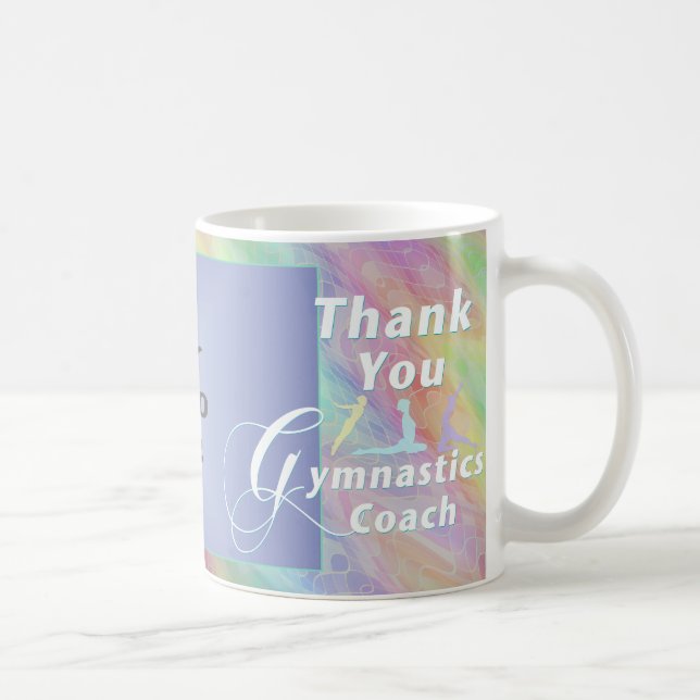 tack Gymnastics Coach Photo Mugg (Höger)