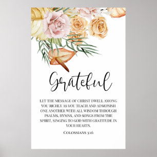 Tack Happy thanksgiving Poster
