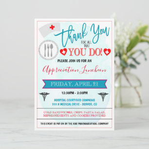 tack Healthcare Workers event Inbjudningar