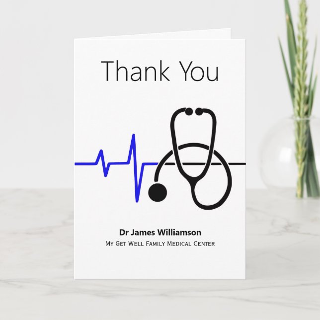 Tack Heartslag Stethoscope (Framsida)
