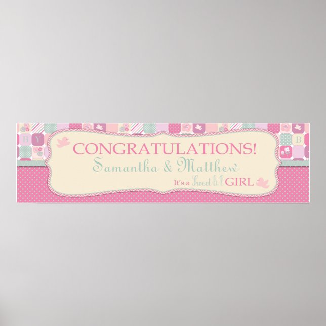 Tack Heaven Girl Banner Poster (Framsidan)