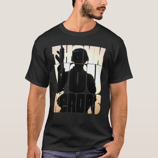 Tack Heroes 35 T Shirt (Framsida)