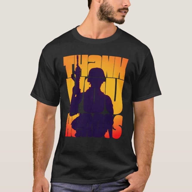 Tack Heroes 40 T Shirt (Framsida)
