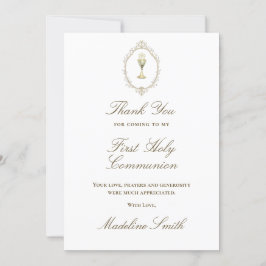 Tack, herr kommissionär, beige ram kort